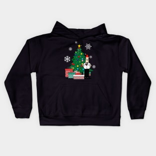 Dilbert Around The Christmas Tree Kids Hoodie